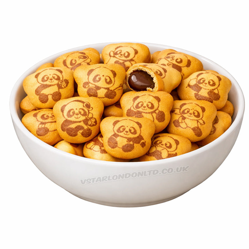 Meiji Hello Panda Chocolate Filled Biscuits 84g (4 x 21g) Crispy Biscuit Snacks (Box of 8)