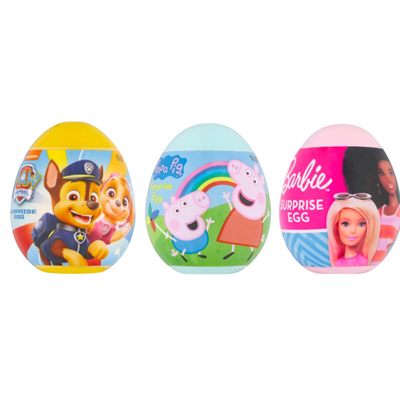 Kinnerton Surprise Eggs 18 x 10g – Collectable Toy, Jelly Beans & Stickers