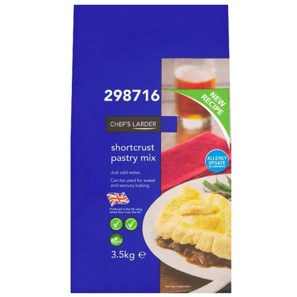 Chef's Larder Shortcrust Pastry Mix – 3.5kg Bag
