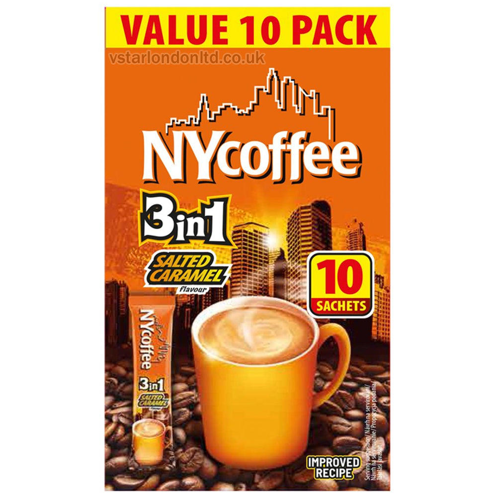 NYCoffee 3in1 Salted Caramel Flavour (14g x 10sachets) 10 Boxes