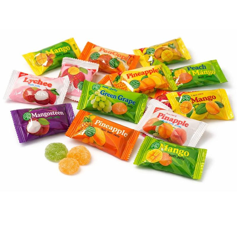 Lucky Dip Exotic Hornbill Tropical Mix Soft Gummy 100g (12 Packs)