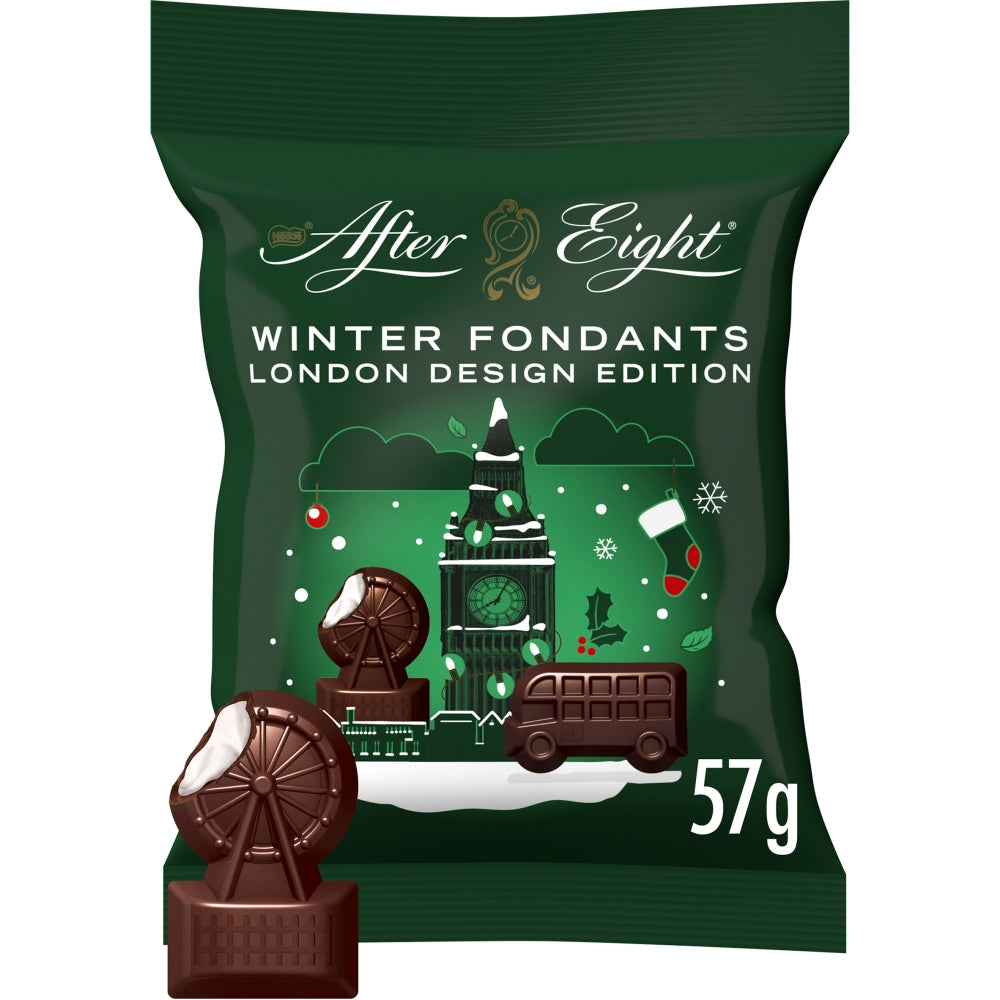 After Eight Winter Fondants Dark Mint Chocolate Bag 12 x 57g