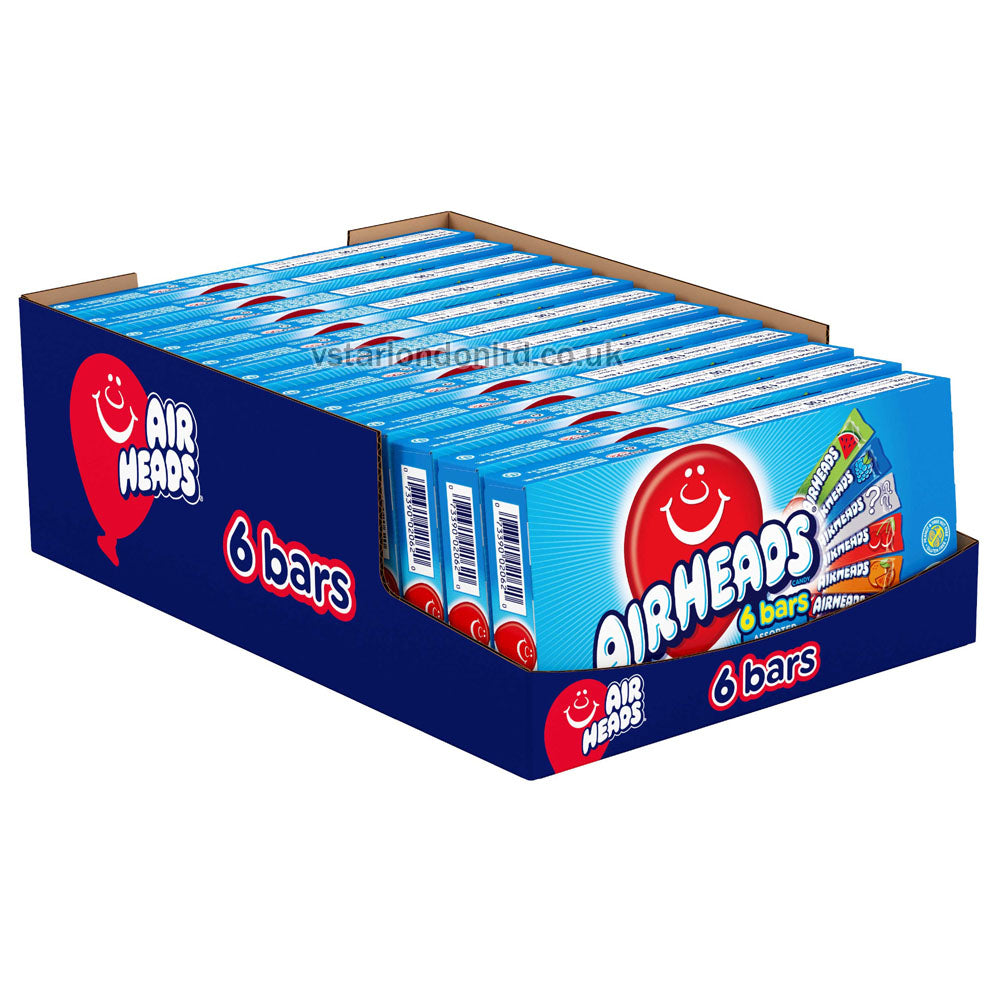 Airheads 6 Bars Theatre Box 94g(Pack of 12 Boxes)