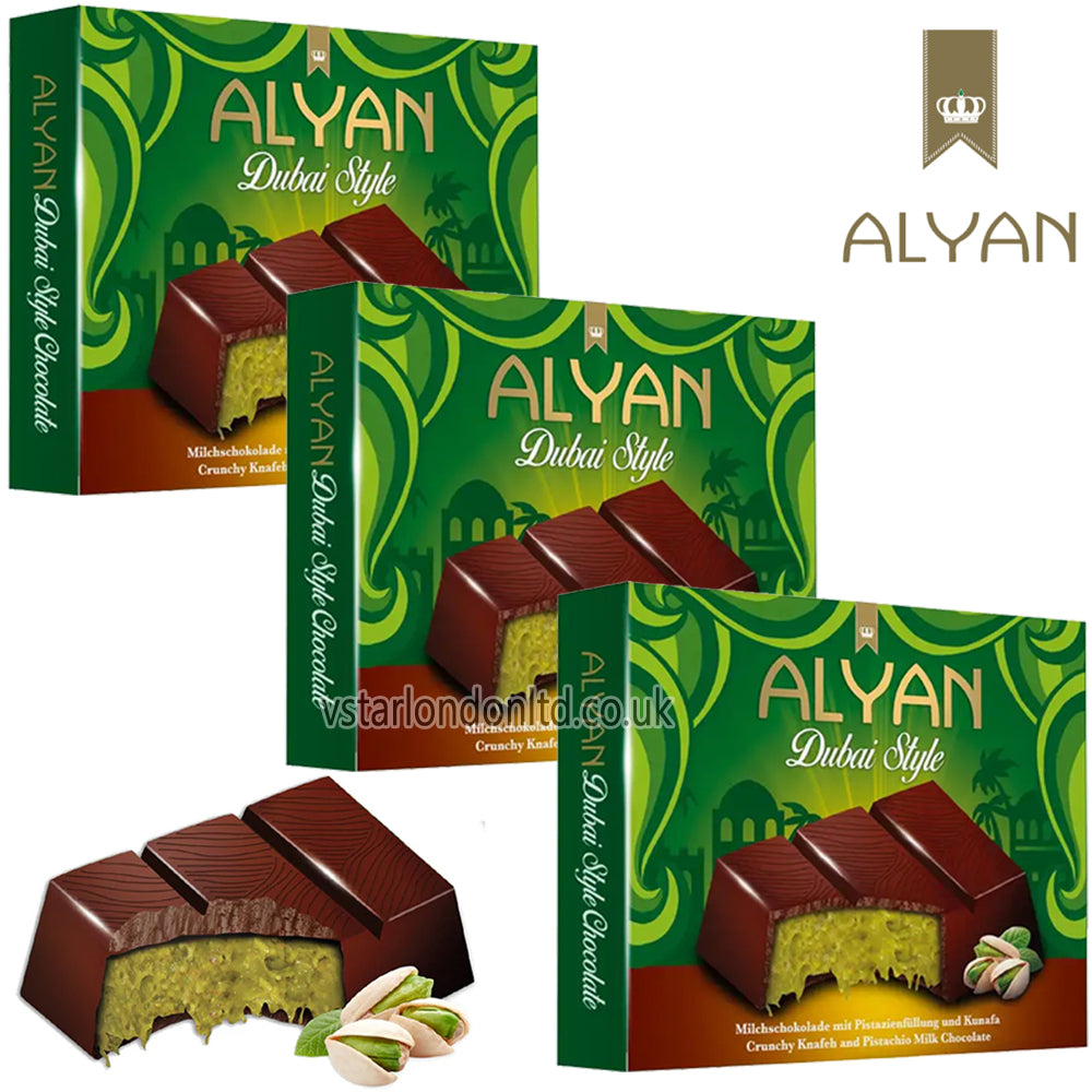 Alyan Dubai Style Chocolate 100g