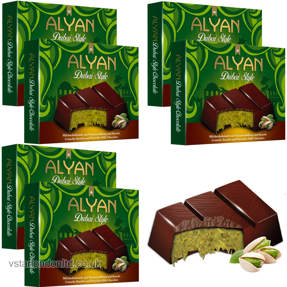 Alyan Dubai Style Chocolate 100g