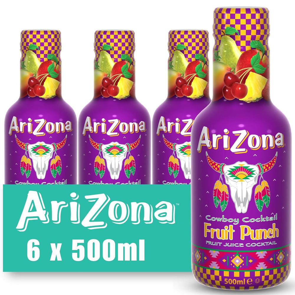 Arizona Drinks 6-Pack (500ml) – Assorted Flavours