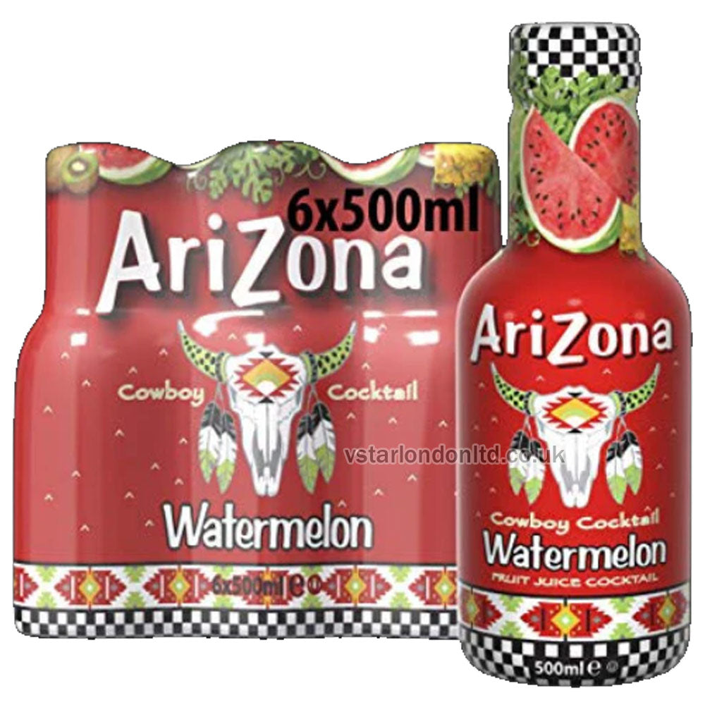 Arizona Drinks 6-Pack (500ml) – Assorted Flavours