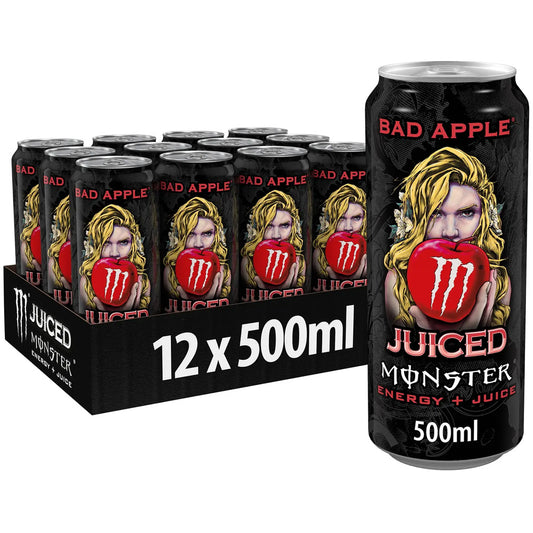Monster Energy Drink Bad Apple 12 x 500ml