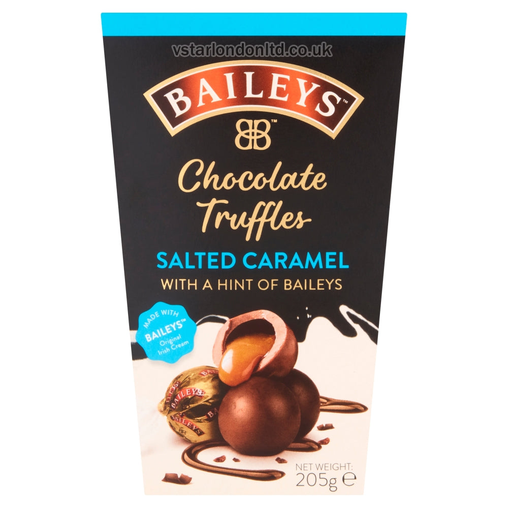 Baileys Chocolate Truffles Salted Caramel with a Hint of Baileys Box 205g