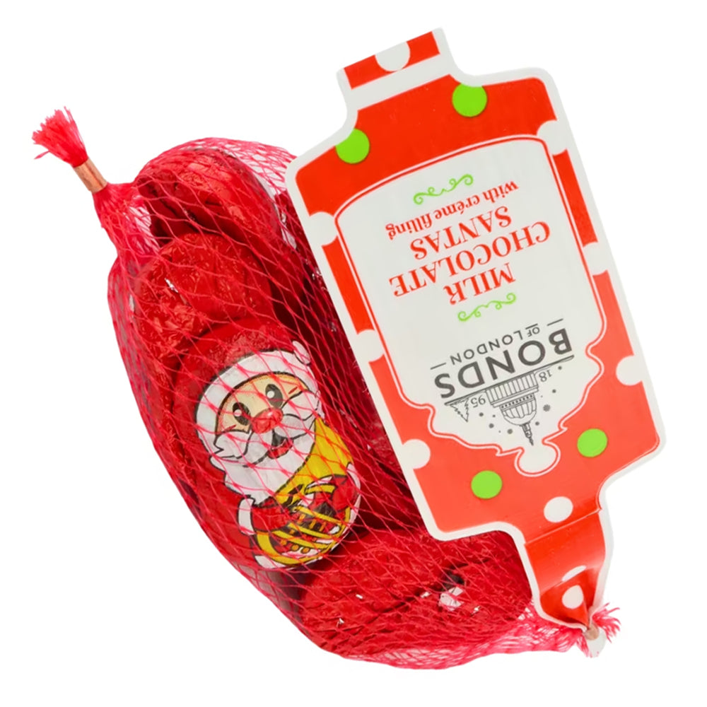 Bonds Milk Chocolate Santas Net 80g (10–20 Nets)