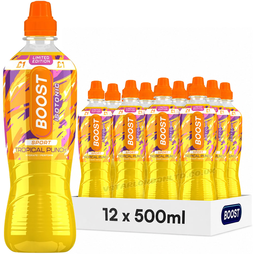 Boost Limited Edition Sport Isotonic Tropical Punch 500ml x 12 PMP