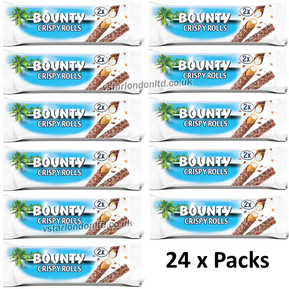 Mixed Crispy Rolls – Milky Way, Twix & Bounty (12 & 24 Bars)