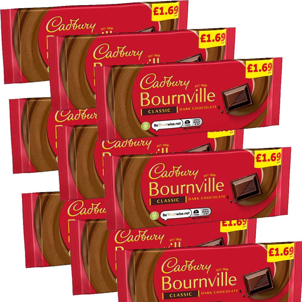 Cadbury Bournville Classic Dark Chocolate Bar 100g – PMP