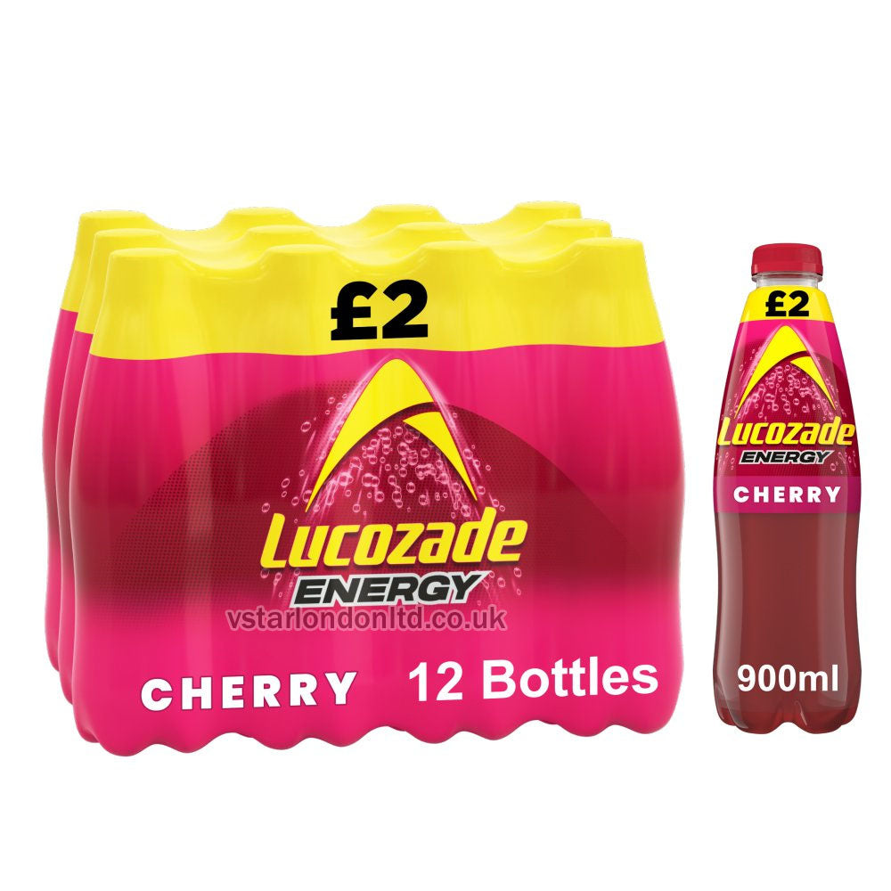 Lucozade Energy Drink, 12 x 900ml PMP β Assorted Flavours