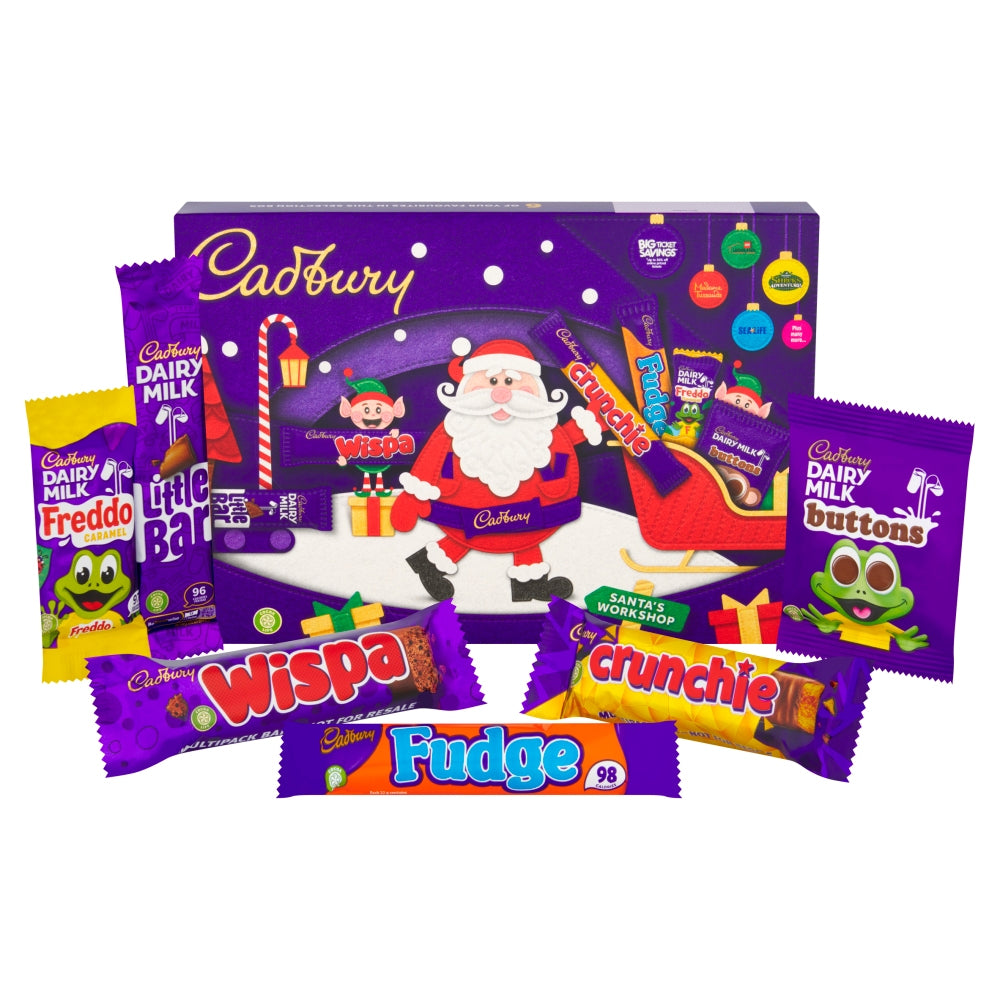 Cadbury Chocolate Selection Box 10 x 125g – Christmas Gift Assortment