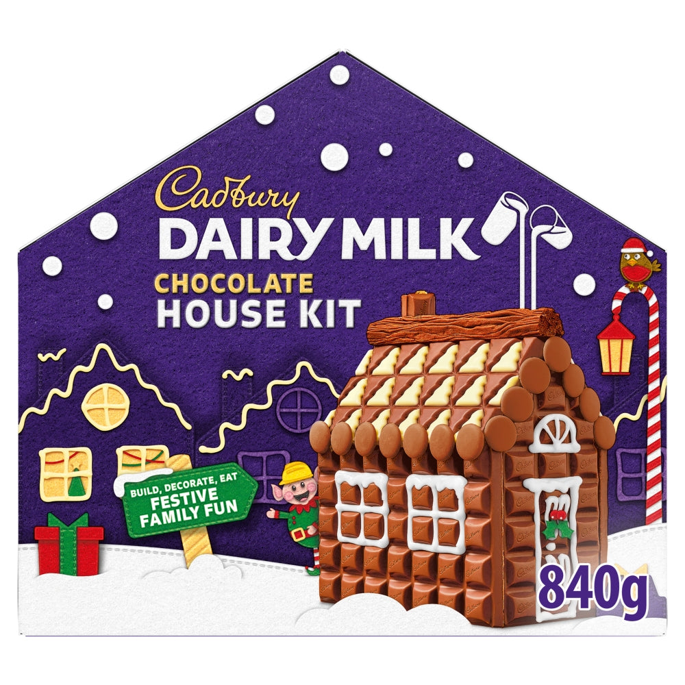 Cadbury Dairy Milk Chocolate House Kit 840g