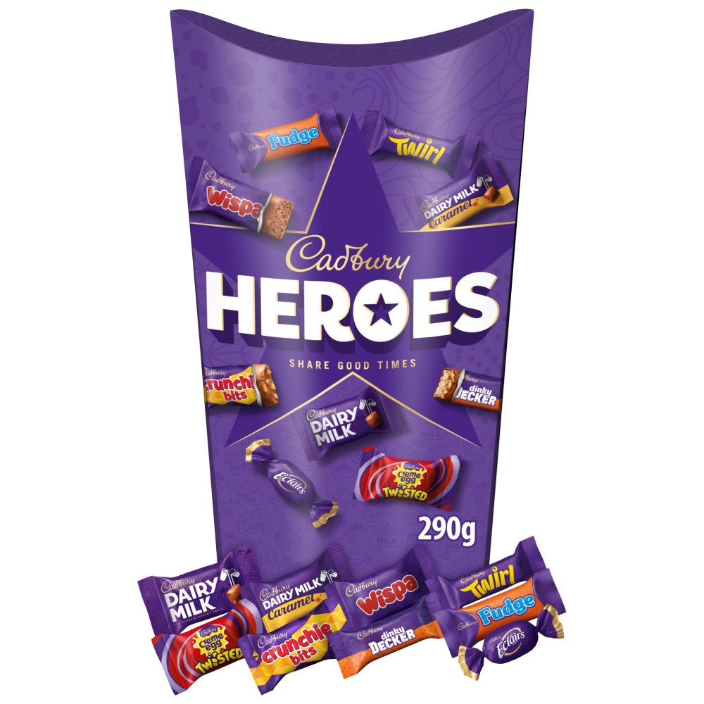 Cadbury Heroes Chocolate Gift Box 3 x 290g