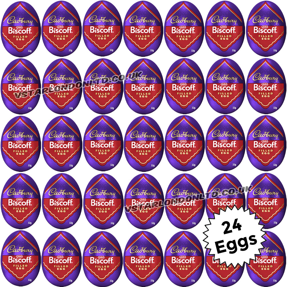 Cadbury Biscoff Chocolate Egg 32g (24 & 48 Eggs) – Easter 2026 Edition