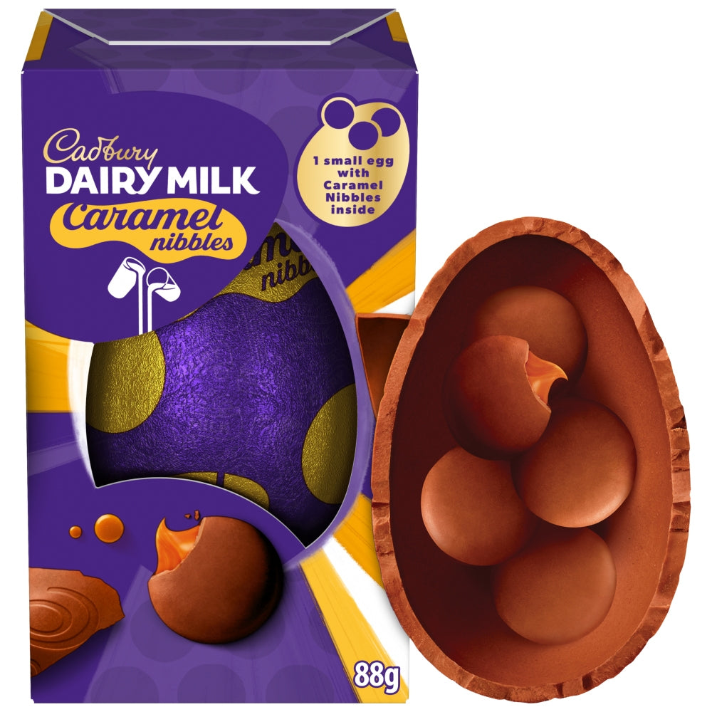 Cadbury Caramel Chocolate Easter Egg 88g (Box of 12)