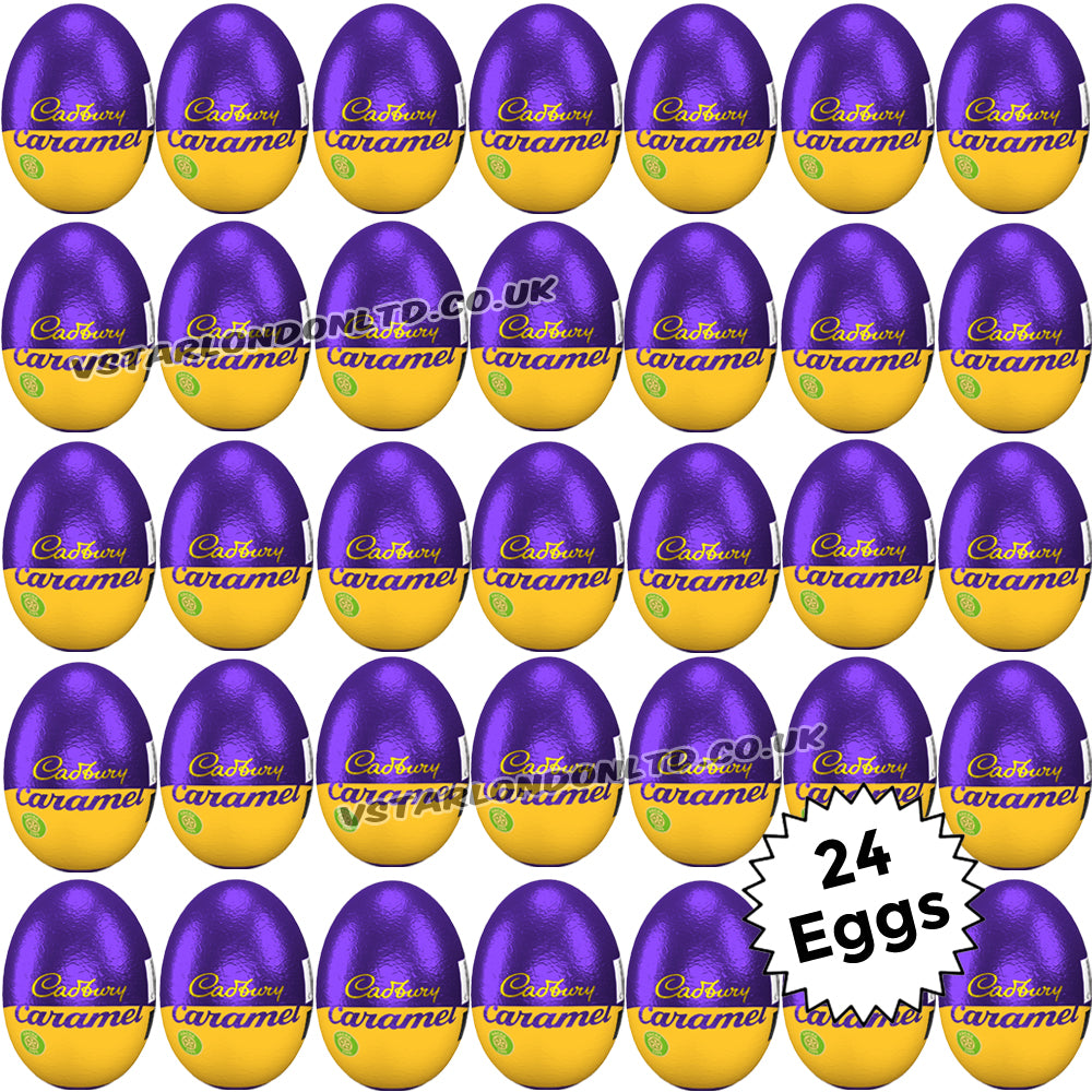 Cadbury Caramel Chocolate Egg 40g (24 & 48 Eggs ) Easter 2026