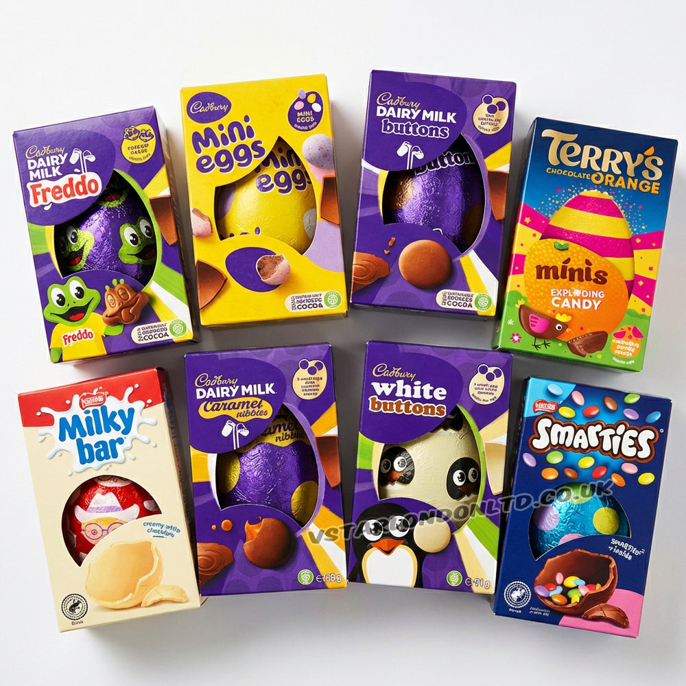Cadbury Easter Eggs Random Mixed Selection (6 & 12 Boxes)