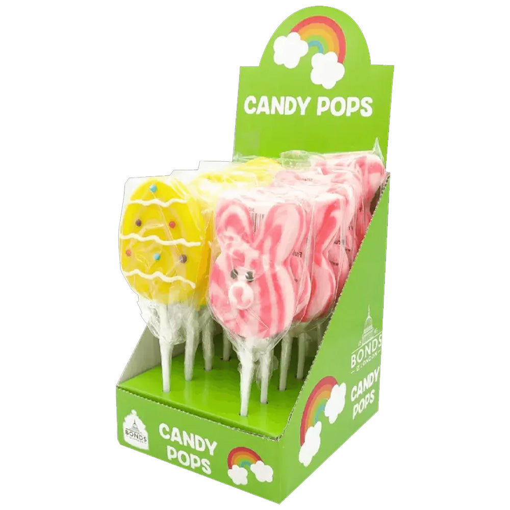 Candy Realms Easter Candy Pops 12 x 50g Lollipops