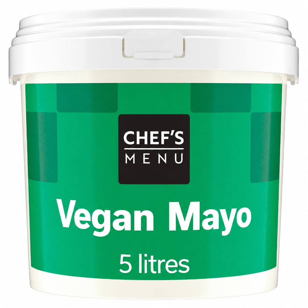 Chef's Menu Vegan Mayo 5 Litre – Creamy Plant Based Mayonnaise Alternative