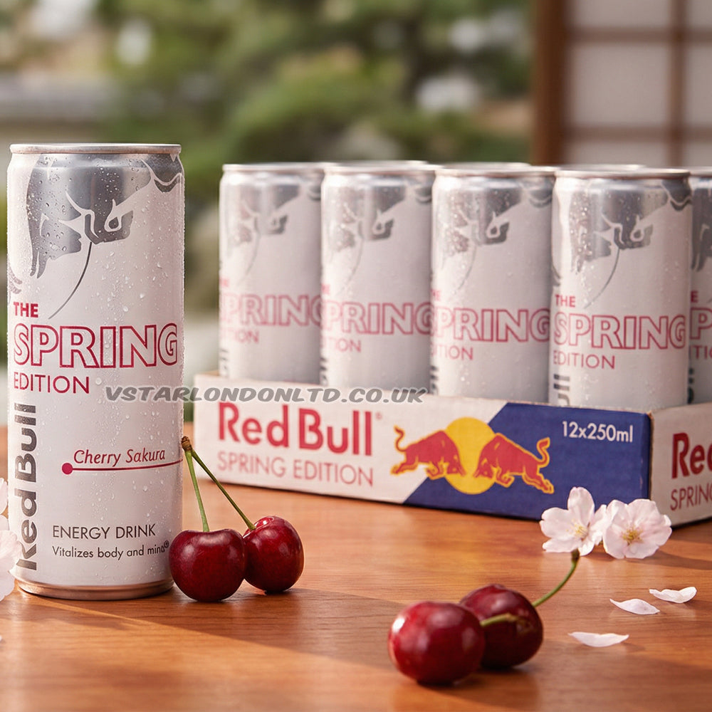 Red Bull Spring Edition Cherry Sakura Energy Drink 12 x 250ml PMP