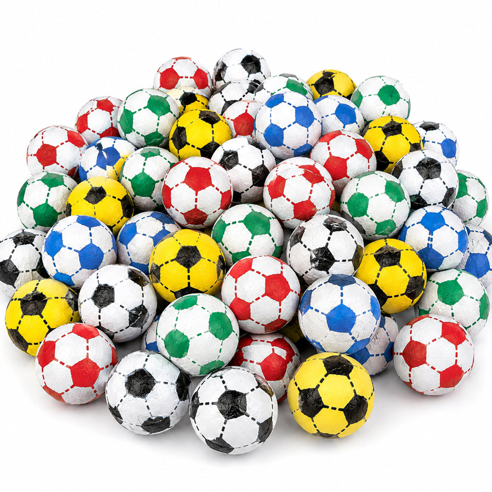 Chocolate Flavour Footballs Party Chocolate Sweets (1kg - 3kg)