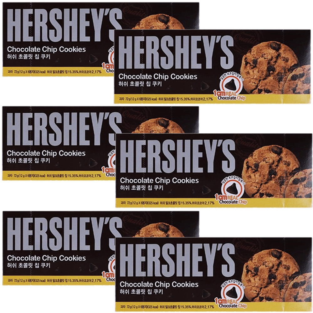 Hersheys Chocolate Chip Cookie 6 x 72g