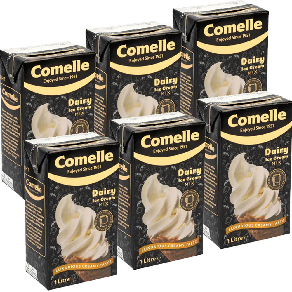 Comelle Dairy Ice Cream Mix 1 Litre(Case of 12)