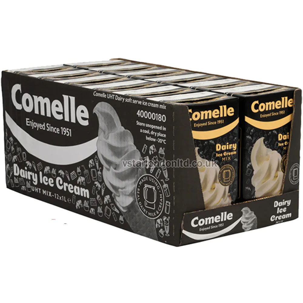 Comelle Dairy Ice Cream Mix 1 Litre(Case of 12)