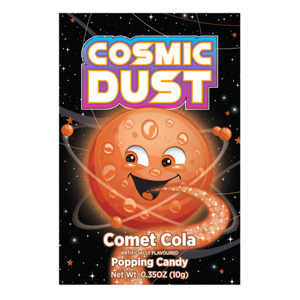 Cosmic Dust Comet Cola Popping Candy – 32 x 10g Sachets