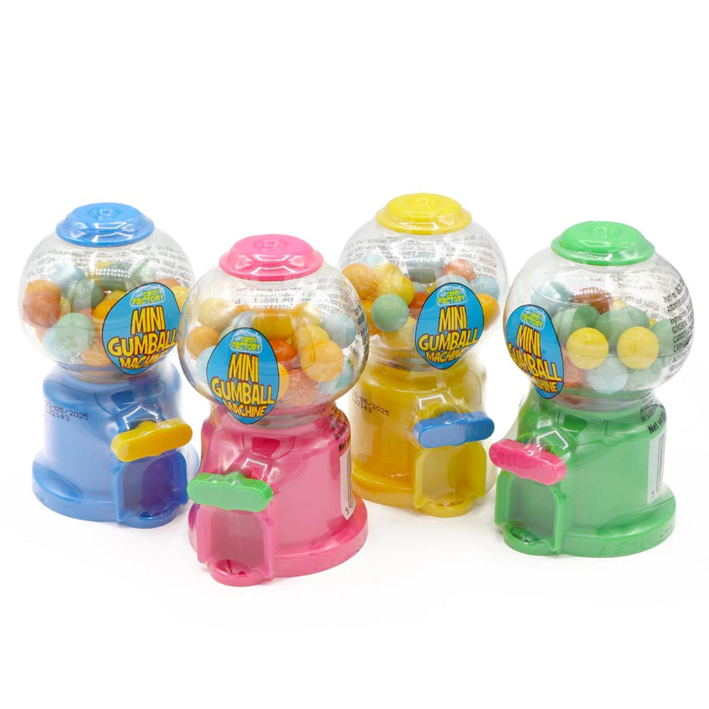 Crazy Candy Factory Mini Gumball Machine 12 x 35g