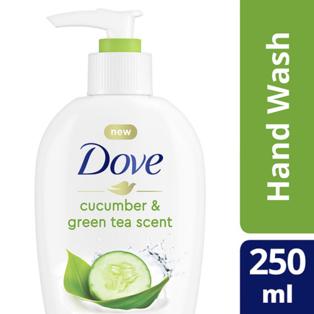 Dove Caring Hand Wash Cucumber & Green Tea 250ml (Pack of 6)