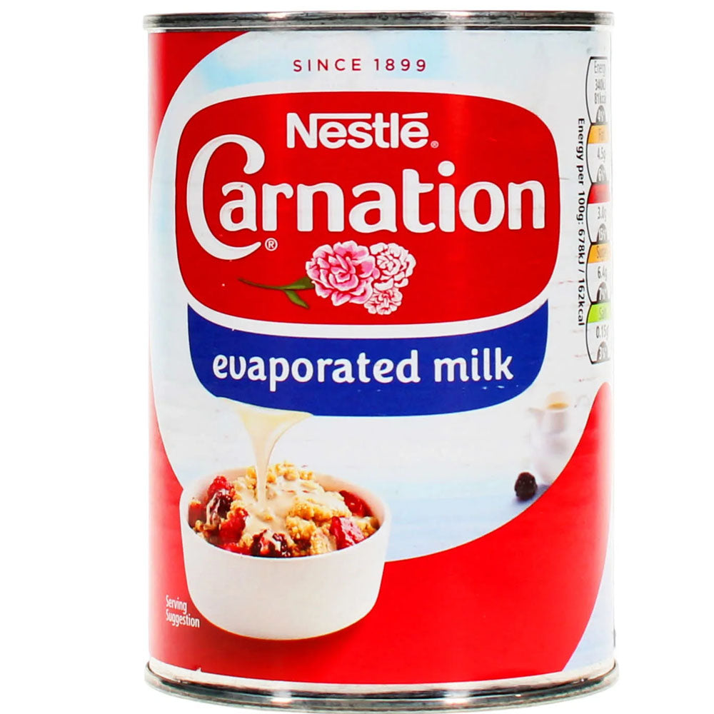 Carnation Evaporated Milk 410g - Bulk Buy