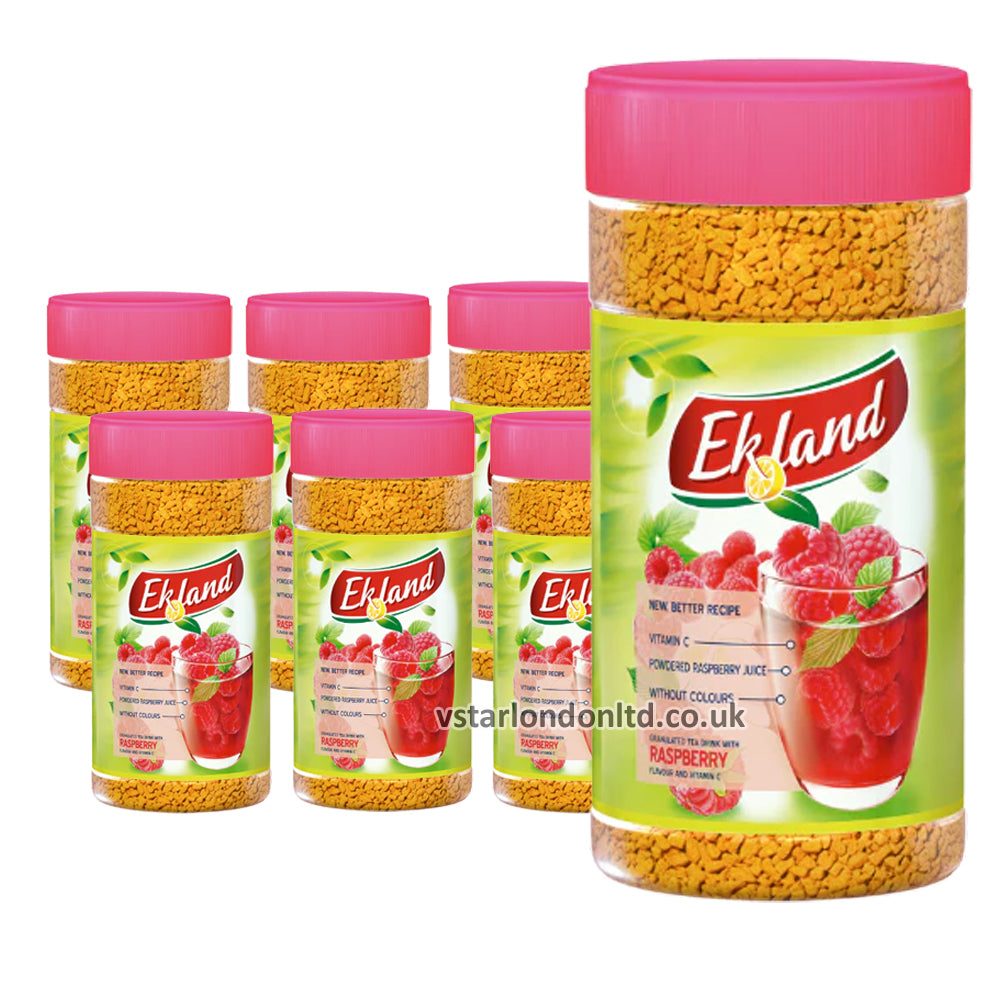 Ekland Tea Raspberry 350g (Pack of 6)