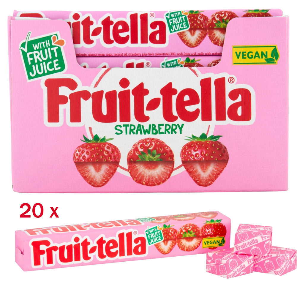 Fruit-tella Chewy Fruit Candy Sticks 41g