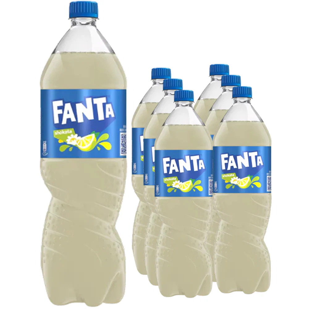 Fanta Shokata White Soft Drink 1.5L (Case of 6)