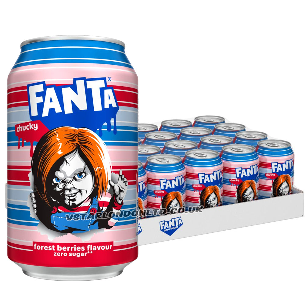 Fanta Forest Berries Zero Sugar 330ml (12 & 24 Cans)
