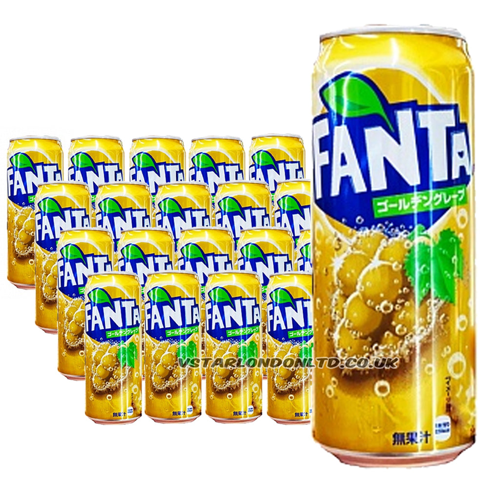 Fanta Japanese Golden Grape 500ml (12 & 24 Cans)