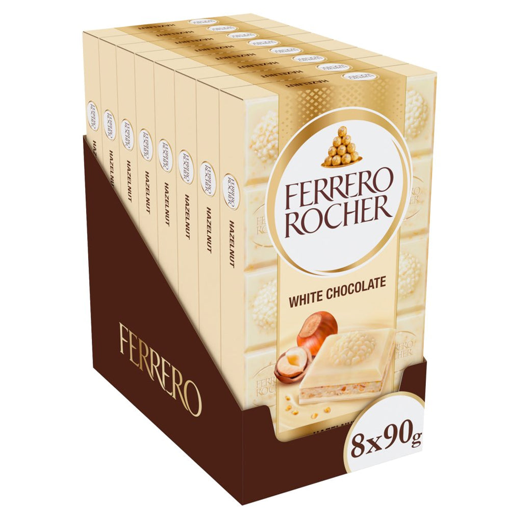 Ferrero Rocher White Tablet 8 x 90g