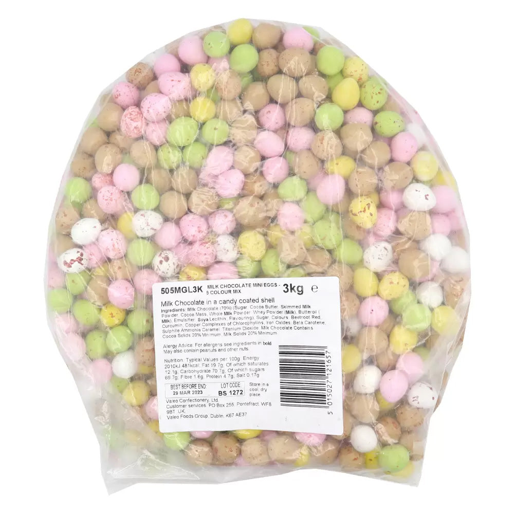 Glisten Milk Chocolate Mini Eggs 3kg
