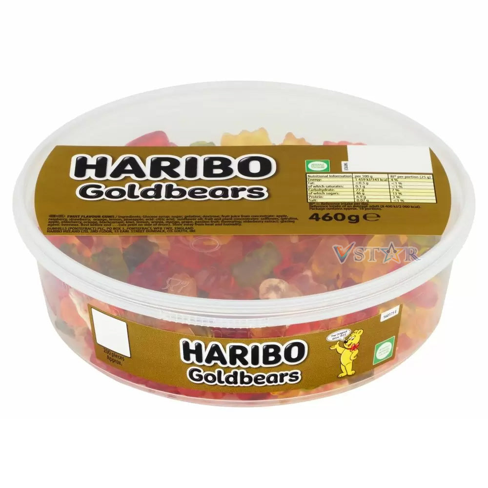 Full Tub Haribo Sweets Pick N Mix Kids Candy Box Party Treats