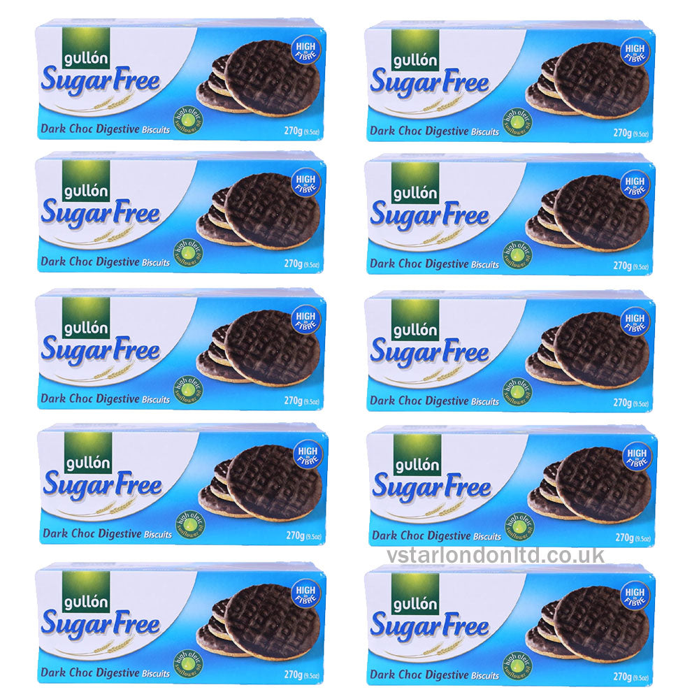Gullon Sugar Free Choco Digestive Biscuits, 270g