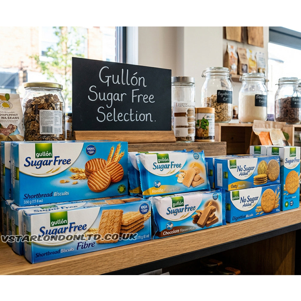 Gullón Sugar Free Mixed Biscuit Selection – Random Assorted 5 & 10 Packs