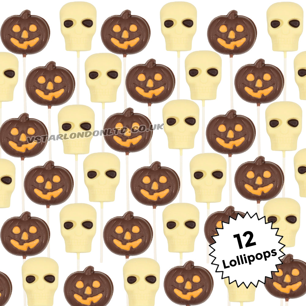 Stockley’s Halloween Milk Chocolate 35g (12 & 27 Lollipops)