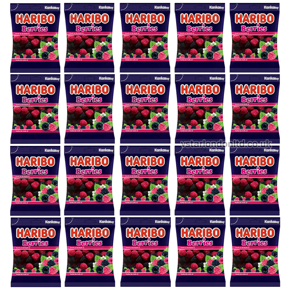 Haribo Halal Berries 80g