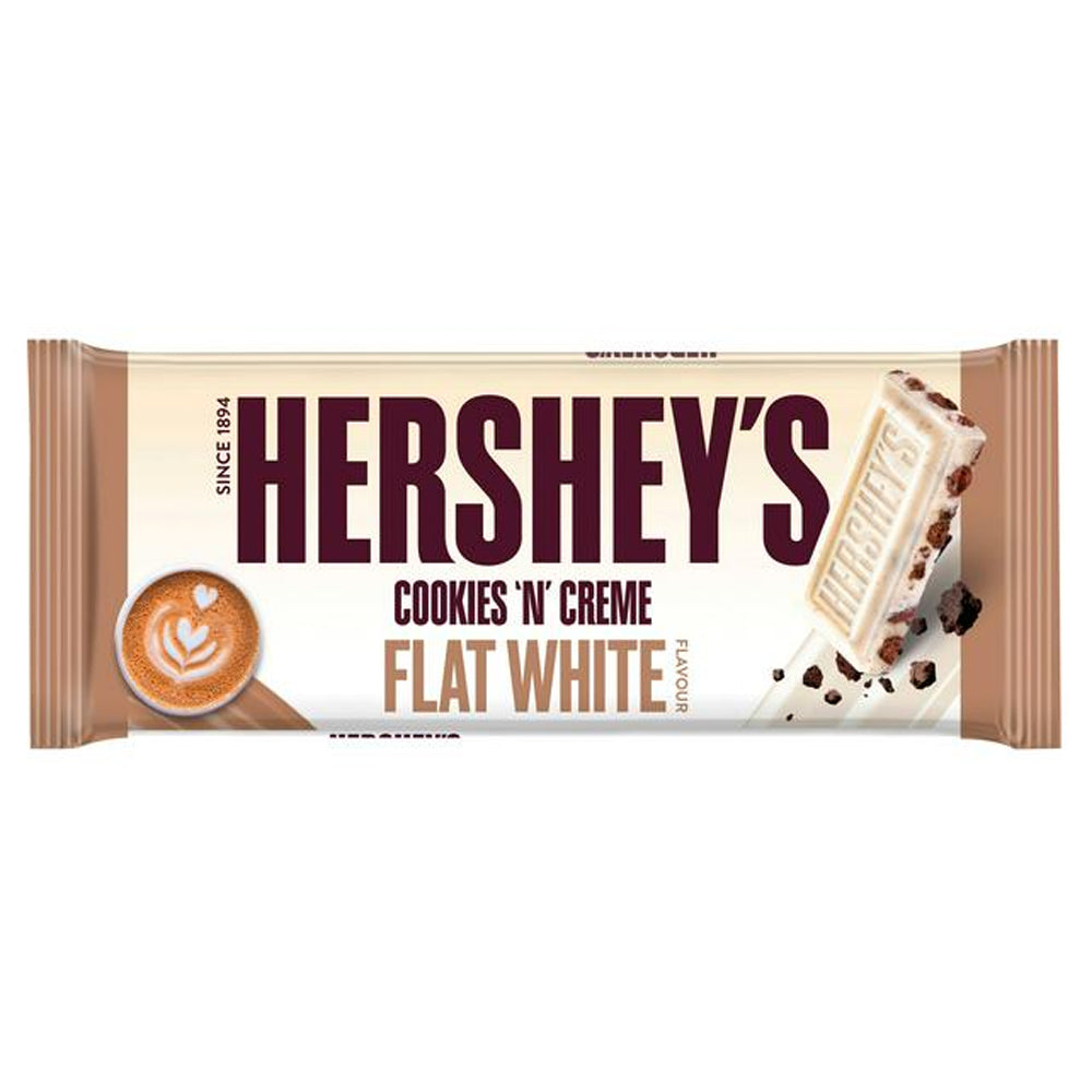Hershey's Cookies N Creme Flat White Flavour 90g (Box of 24)