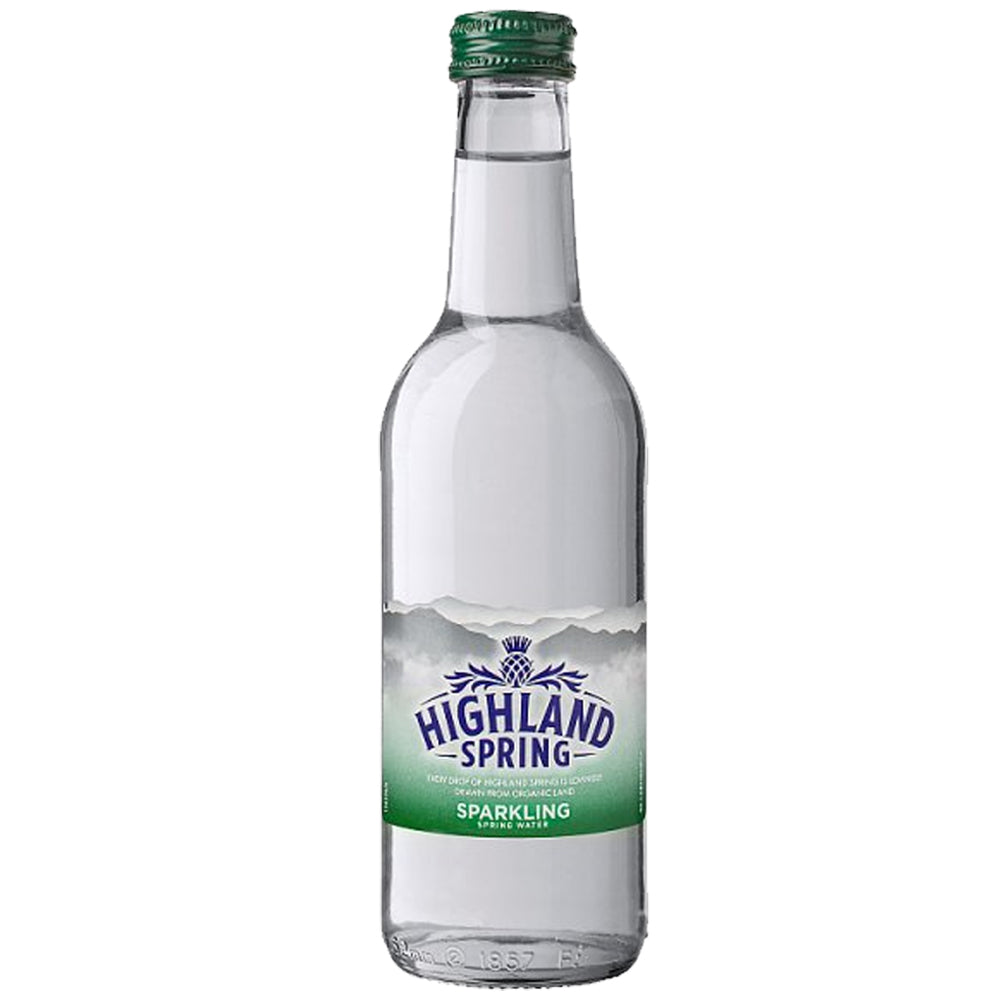Highland Spring Sparkling Spring Water 330ml (Case of 12)